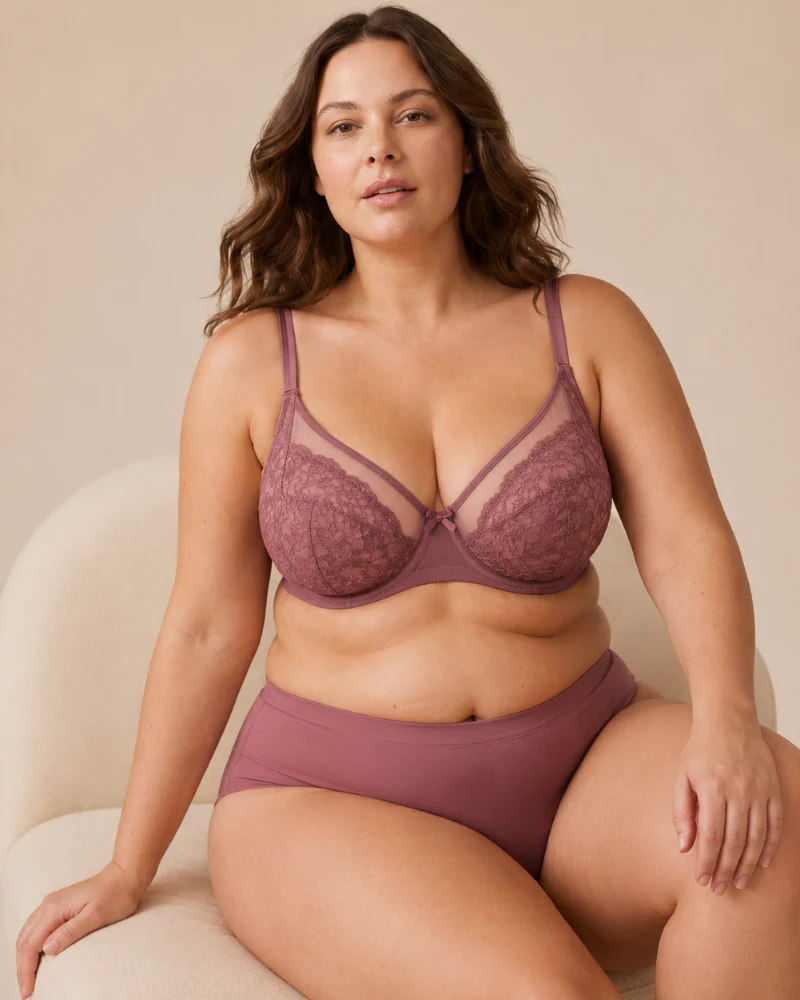 Shapedly Daisy Minimizer Bra - Image 5