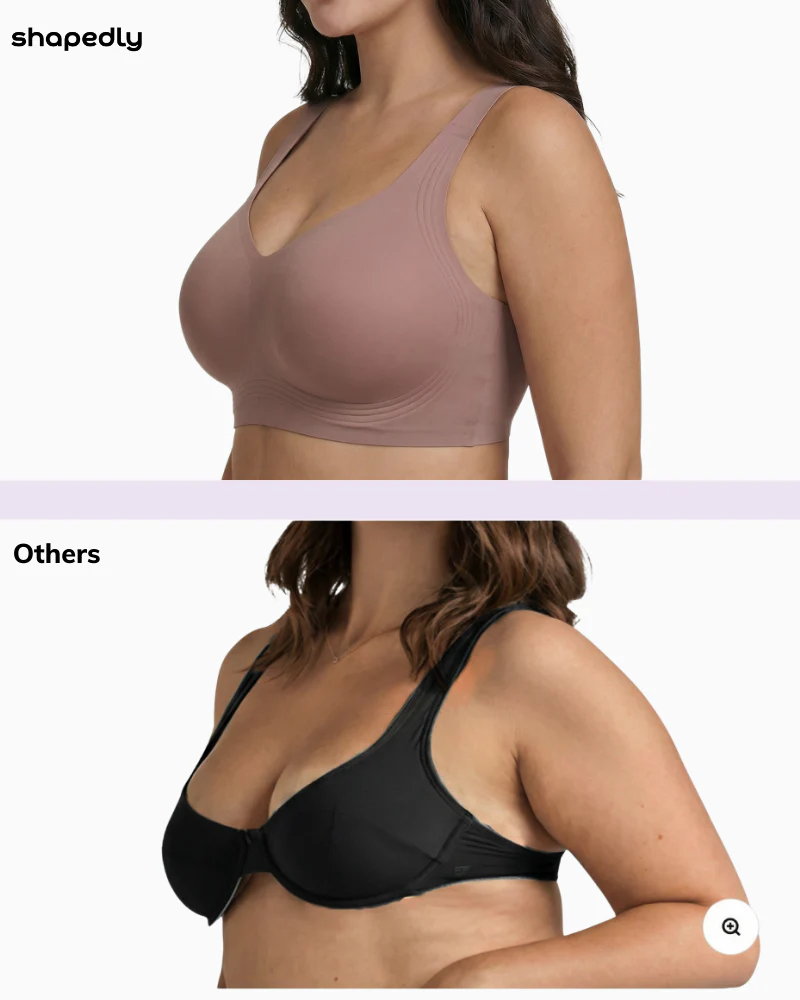 Smoothing Comfort Wireless Jelly™ Bra - Image 4