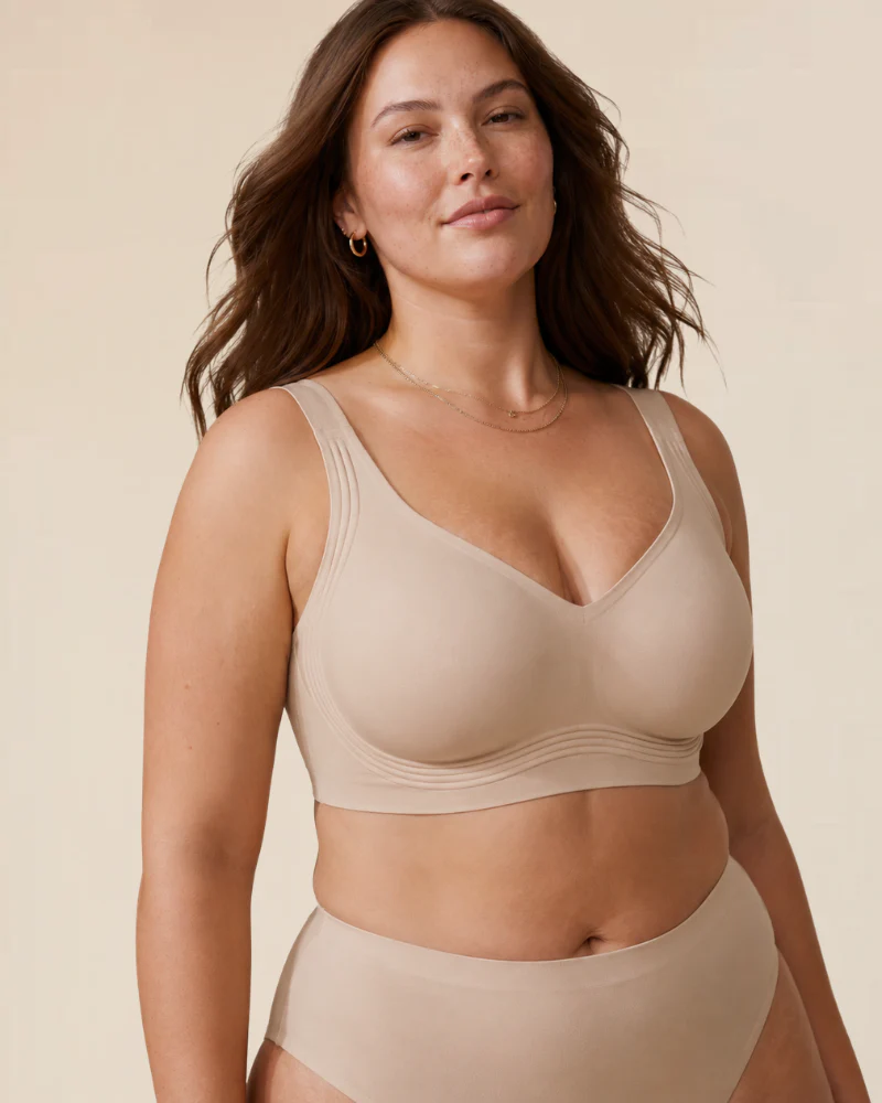 Smoothing Comfort Wireless Jelly Bra - Image 3